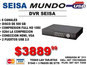 DVR SEISA HDD 500GB