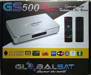 Globalsat Gs500 Plus 4k Utra Hd. Codec H265, Android, Wifi