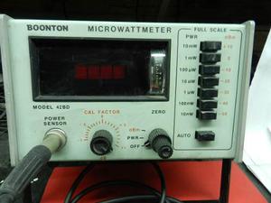 Instrumental Microwatimetro Booton 300hz A 18 Ghz 10mw10nw