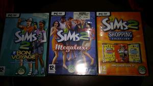 Los Sims 2 básico mas dos expansiones