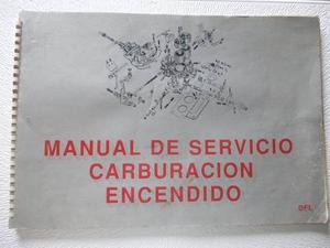 Manual Servicios D F L Carburacion/ Encendido (r1bis)