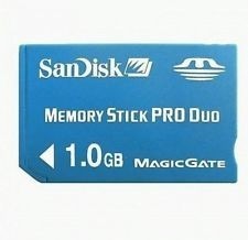 Memory Stick Pro Duo 1gb