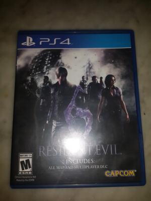 Resident Evil 6 - Ps4