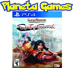 Samurai Warriors Spirit of Sanada Playstation Ps4 Fisicos
