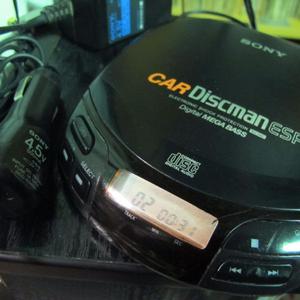 Sony Car Discman ESP D-835K - Reproductor portatil CDs