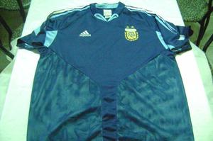 Camiseta Vieja Azul Argentina Xl Aprox. Adidas(consult Stock