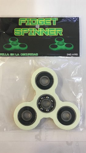 Fidget Spinner Rulemanes Brilla En La Oscuridad!!!