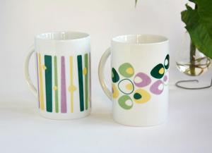Jaros mug de porcelana - set x 6 tazas café decoradas