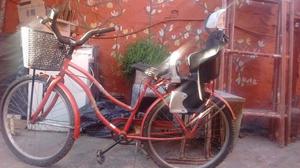 Bicicleta rodado 26 con butaca