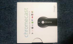 Chromecast nuevo en caja actualizado