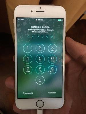 IPHONE 6 DORADO LIBRE 16GB NUEVO CON ACCESORIOS ORIGINALES