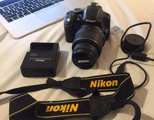 Nikon D + Lente  Mm + Memoria 32 Gb -  Disparos