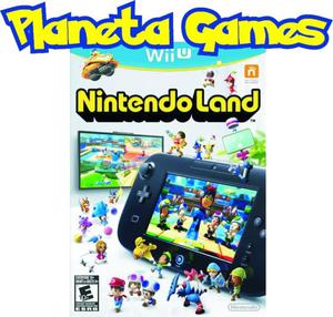 Nintendo Land Nintendo Wii U Nuevos Caja Cerrada