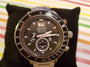 Reloj Seiko Sportura Chronograph Sumergible 100 Metros
