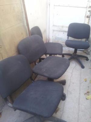 sillas giratorias de escritorio