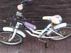 Bicicleta niña usada