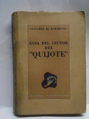 Guia Del Lector De Quijote Salvador De Madariaga Microcentro