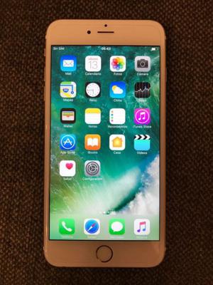 IPhone 6s Plus gold 128 gb impecable