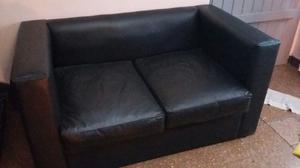 SILLÓN DOS CUERPOS NEGRO