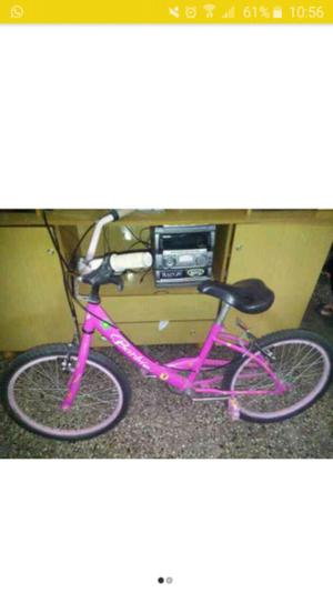 Bicicleta de nena barbie