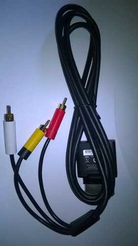 Cable Av Video Original Xbox 360.