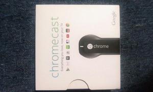Chromecast nuevo en caja actualizado,