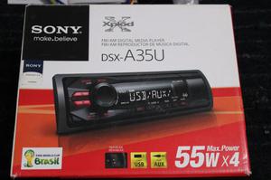 Estereo Sony Dsx-a35u y Parlantes Monster 6x9