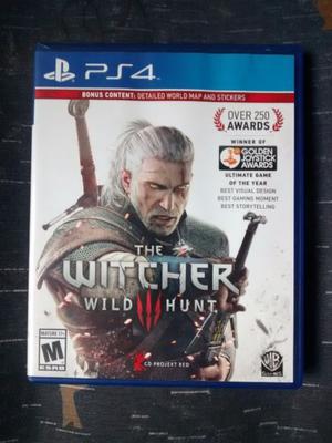 The witcher 3 ps4 (canje o venta)