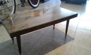 Vendo mesa ratona madera enchapada