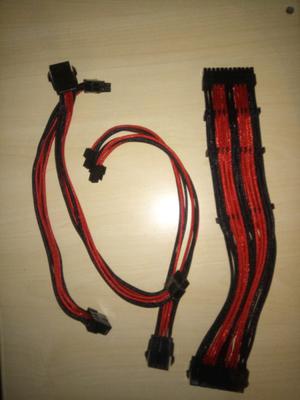 Cables extensores para fuente