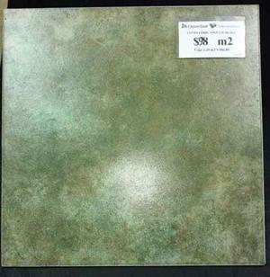Ceramica Cotto Verde De Primera (2 Cajas) 4,4m2 35x35 Cm