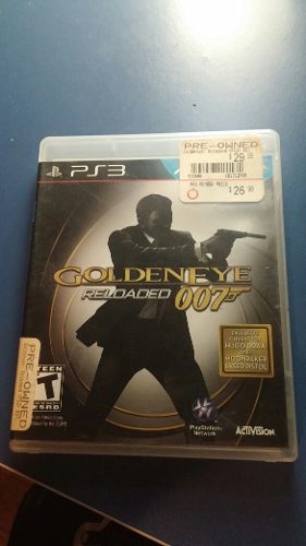 Golden Eye Reloaded 007 Ps3 Físico Usado