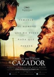 Lona Banners Gigante Cine / El Cazador (Pattinson. Pearce
