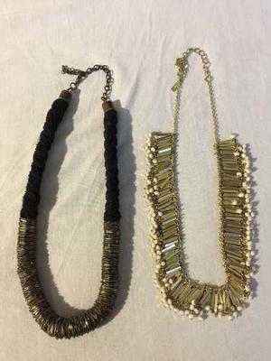 Lote De 2 Collares De Isadora