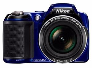 Nikon - COOLPIX L810 - Color azul + Funda protectora +