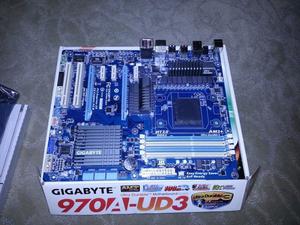 Placa madre Gigabyte 970A-UD3 Como Nueva