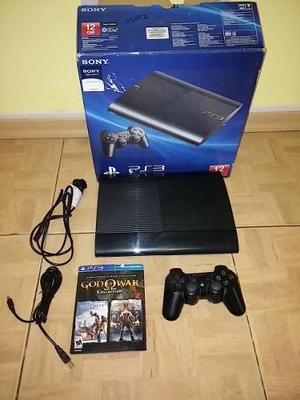 Ps3 12 Gb Con Joystick Y Juego- Poco Uso