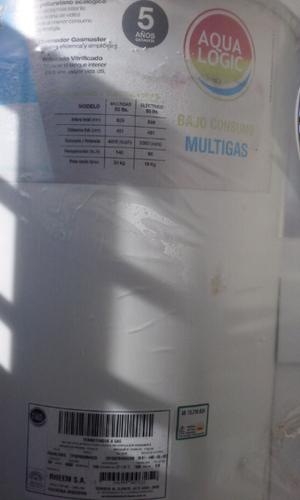 Termotanque. 50 lts,gas natural