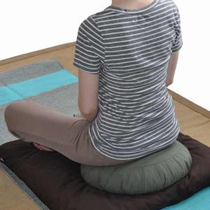 Zafu Almohadon Yoga Para Meditar 40x15cm Fusion Mix