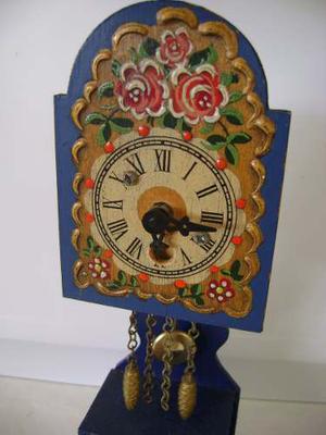 Bonito Reloj Péndulo De Madera