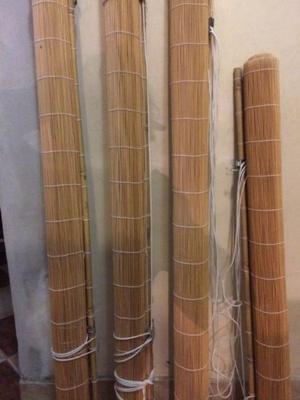 Cortinas de bambu perfecto estado,usadas.