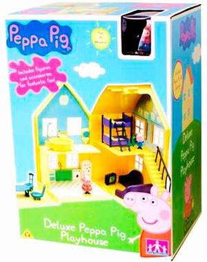 Peppa Pig Casa Deluxe Incluye Peppa Accesorios Original
