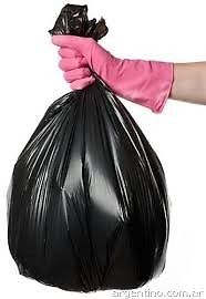 bolsas residuos negras hogareñas