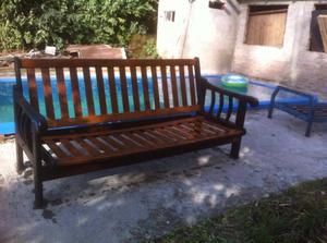 vendo sillon de algarrobo macizo