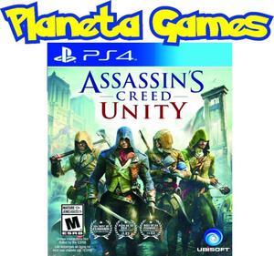 Assassin's Creed Unity Playstation Ps4 Fisicos Caja Sellada