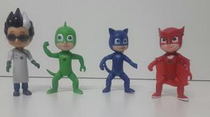 Blister Pj Masks Heroes X 5 Grandes Articulables Con Luz