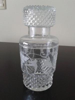 Botellon De Whisky Cristal Tallado