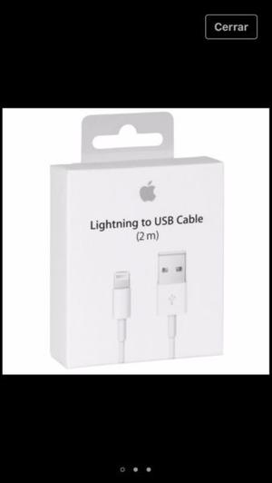 Cable Lightnig yo USB 2 metros. Original Apple