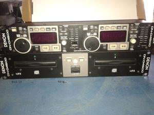 Compactera denon  +mixer phonic+crossover ecler
