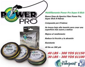 MULTIFILAMENTO POWER PRO SUPER 8 SLICK